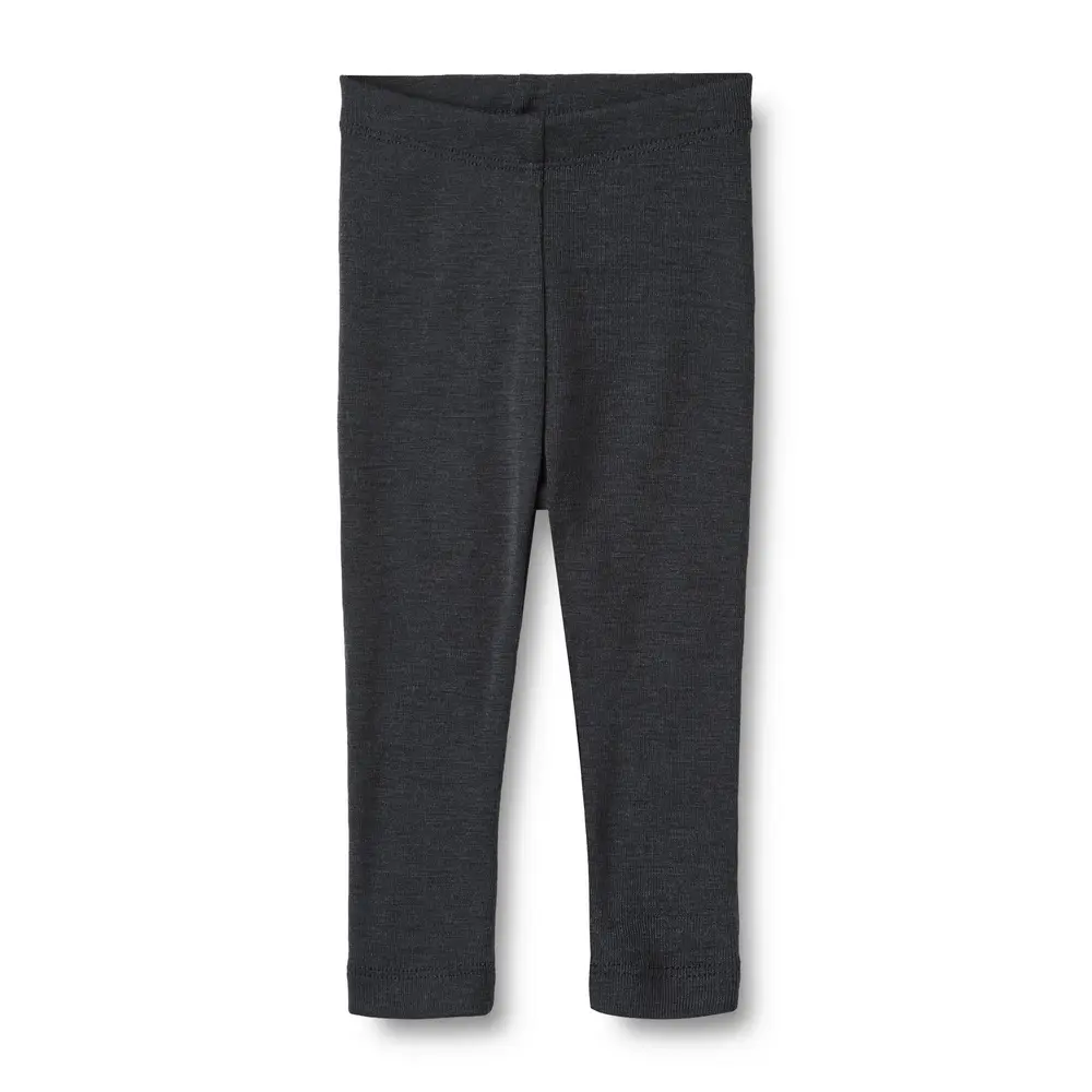Uld Leggings Agi - Navy til Vinteren fra Wheat