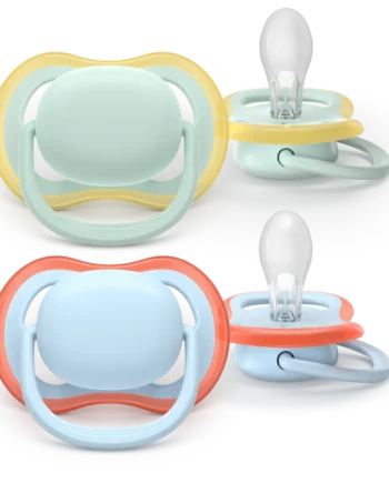 Ultra Air Soother - Lysegrøn og Lyseblå sut til babyer