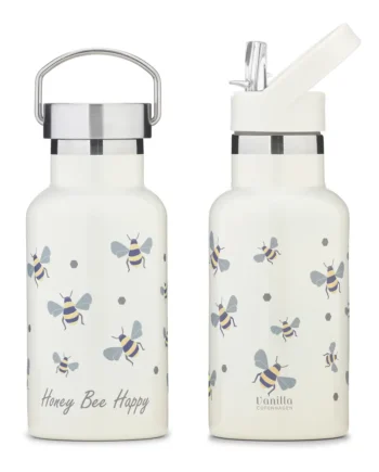 Termoflaske i Rustfrit Stål 350ml - Honeybee Tilbud!