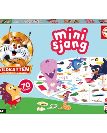 Vildkatten Minisjang Børste - Lærerigt Spil til Børn