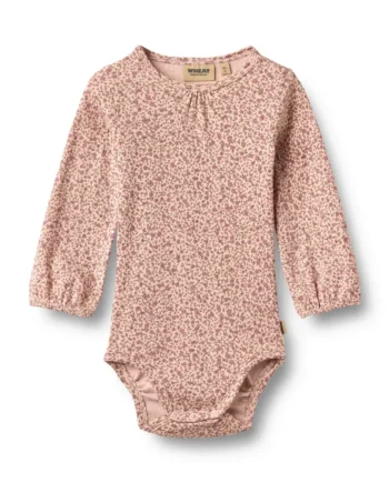 Wheat Elmine Langærmet Body Dime Rose Small Flowers 68
