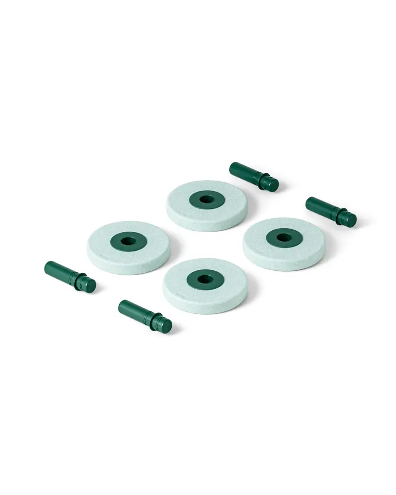 Skumhjul Ocean Mint og Skovgrøn - Perfekte til små børn!