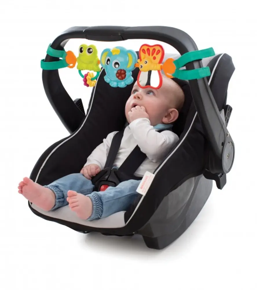 Aktivitetsleg - Travel Trio Musik Pram fra Playgro