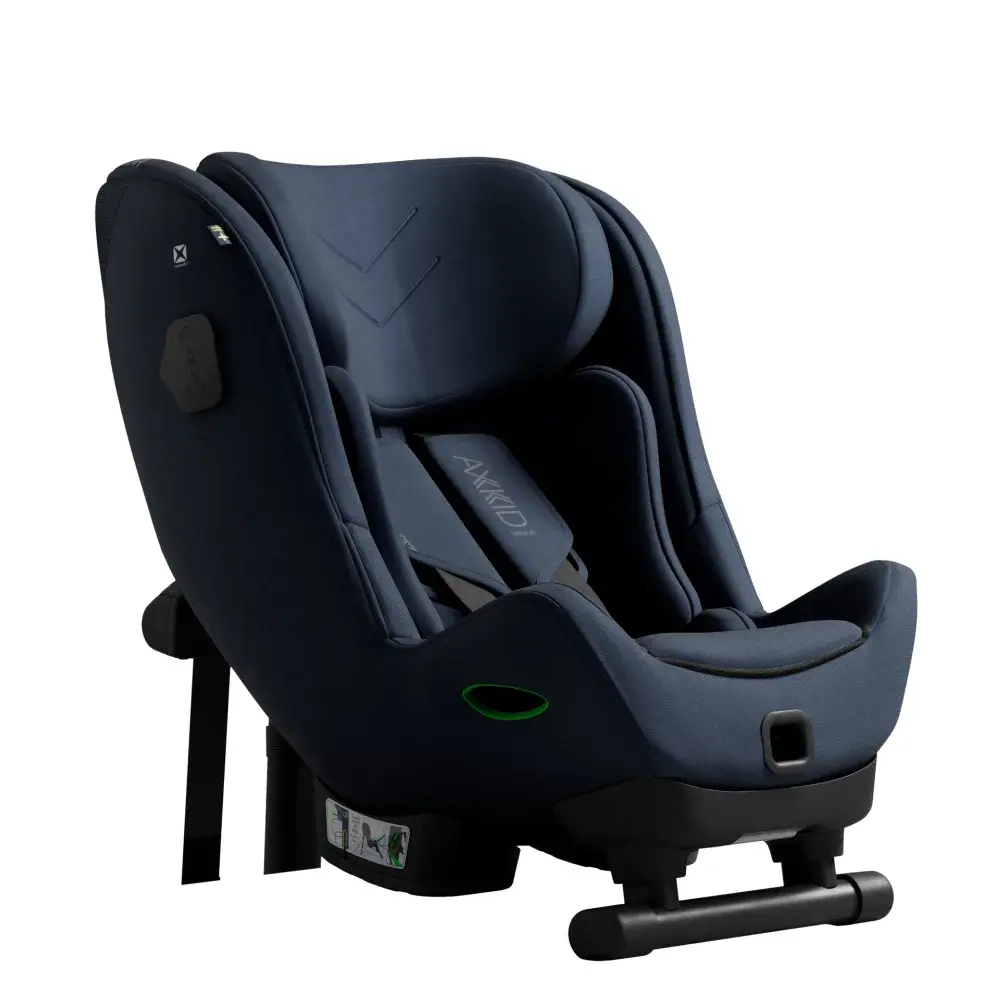 Minikid Max Glacier Lake Blue - Sikker autostol til børn