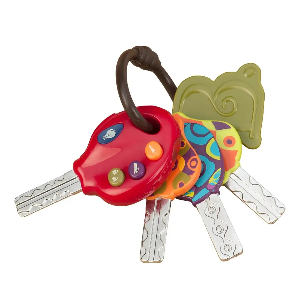 Luckeys Nøgler fra B Toys – Sjovt legetøj til babyer!