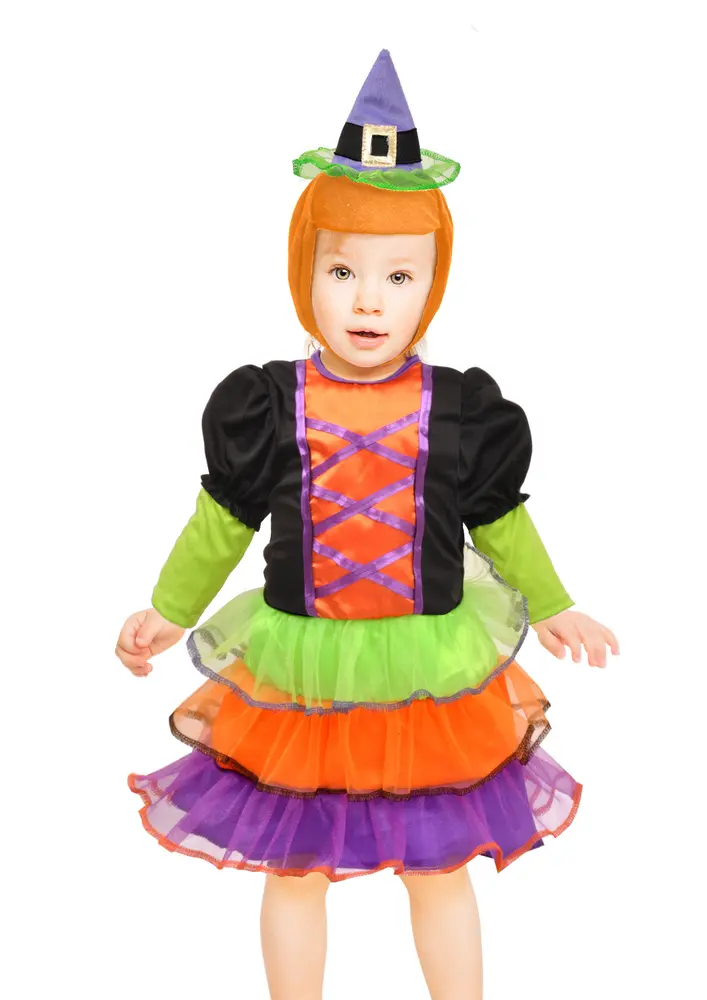 Sort Hekse Kostume til Baby – Perfekt til Halloween!