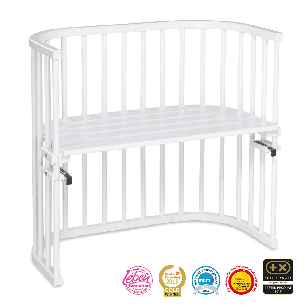Side By Side Seng Original - Hvid til Co-Sleeping