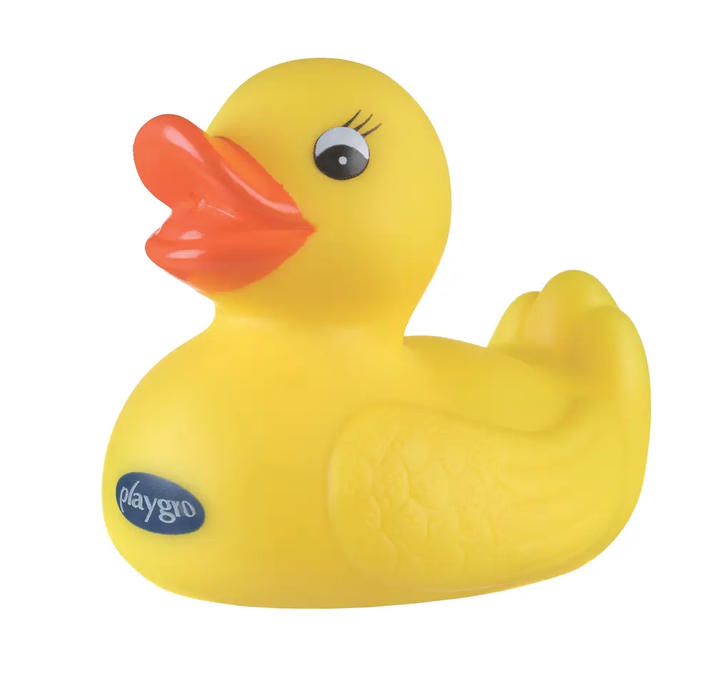 Badeand fra Playgro - Sanseleg for Baby i Badet
