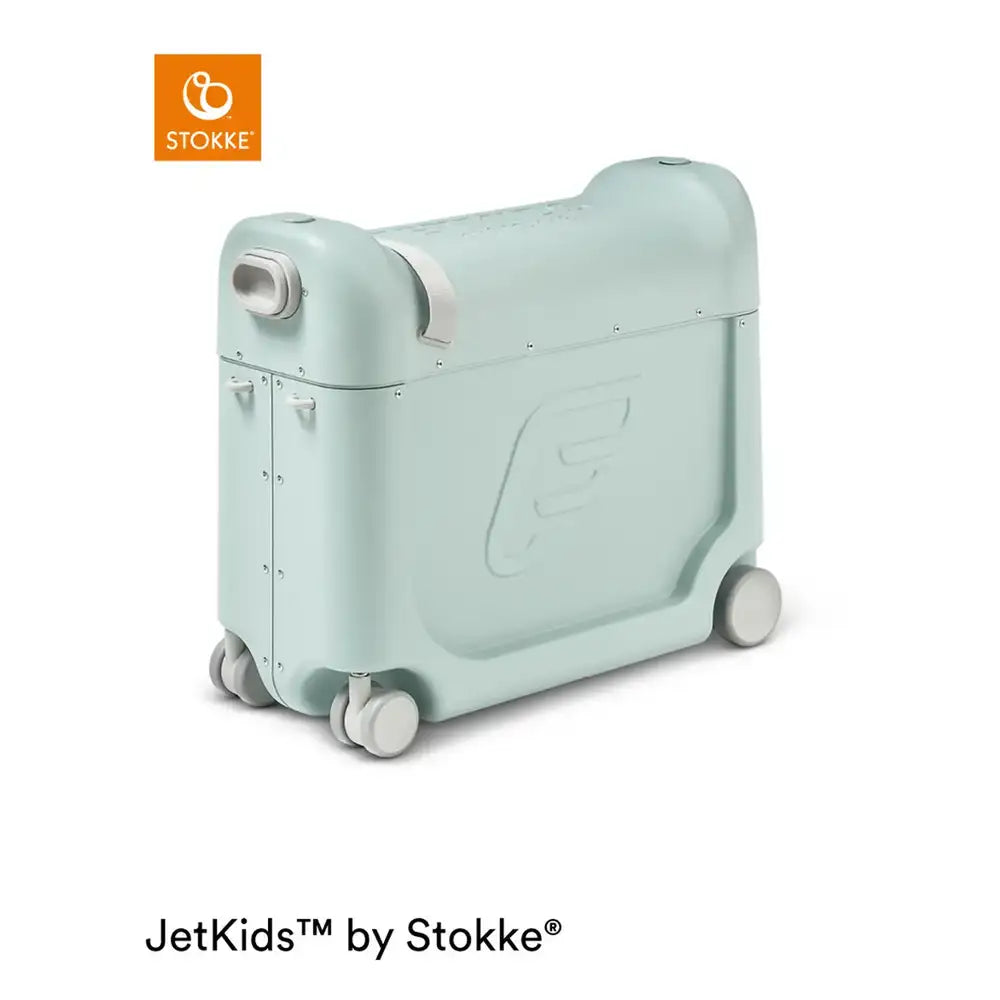 JetKids BedBox fra Stokke - Green Aurora til rejser med børn
