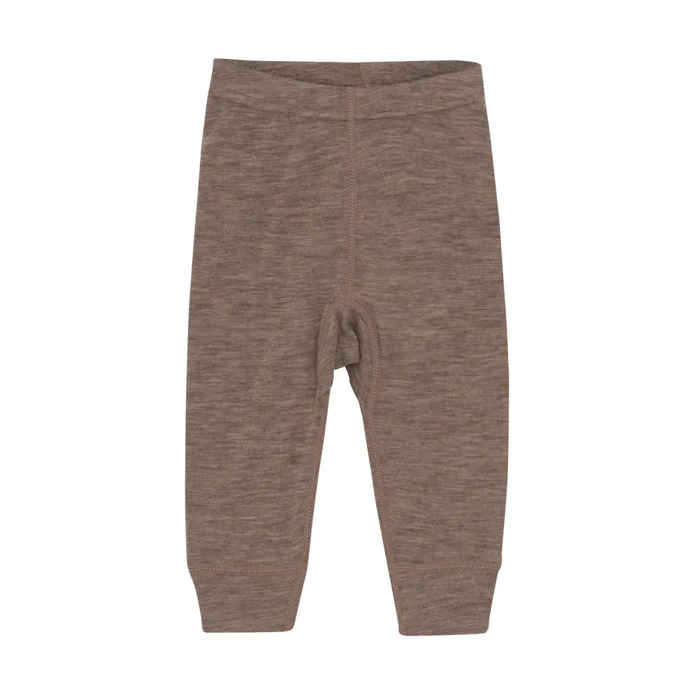 Uld Leggings i Leafless Tree Melange - Fantastisk Tilbud!