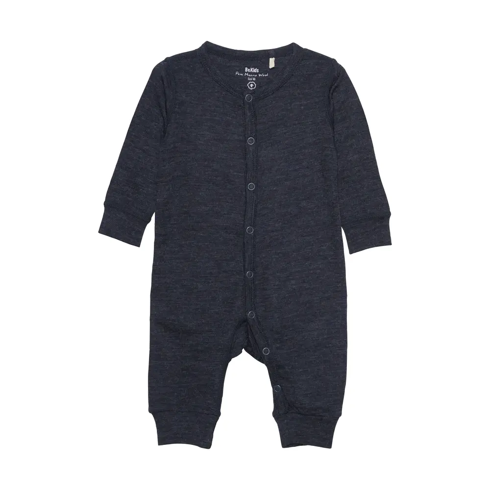 Uld Jumpsuit fra Bekids - Solid Design til Udsalg!