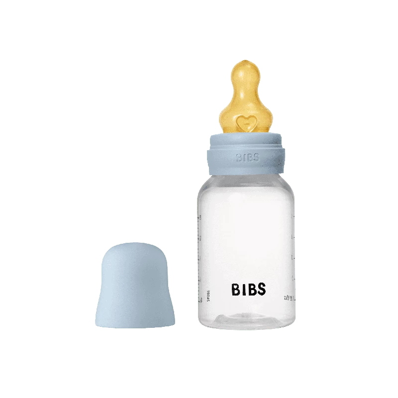 Bibs Sutteflaske 150 Ml - Babyblå, Perfekt til Amning