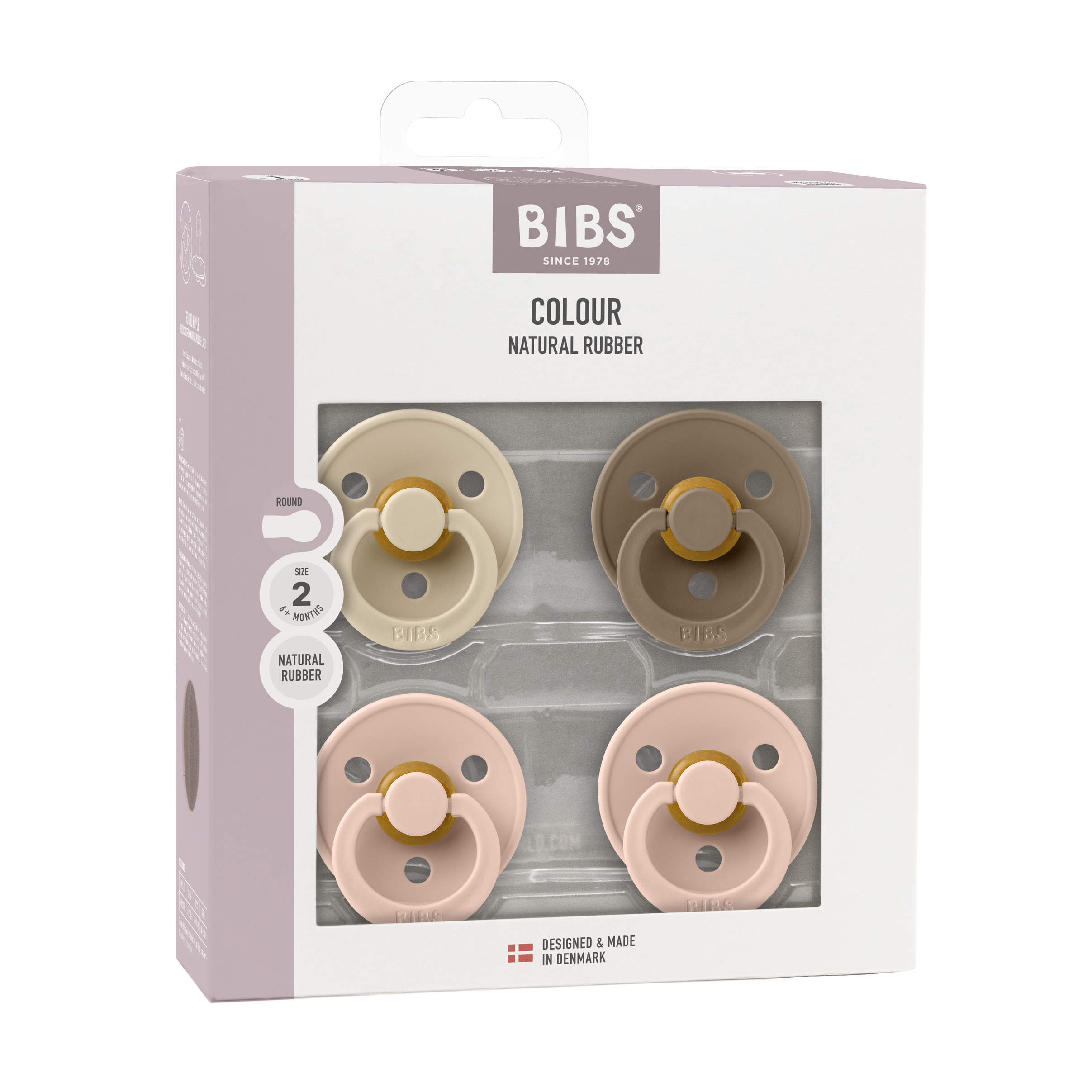 Bibs Colour  -pak Str   Baby Blush