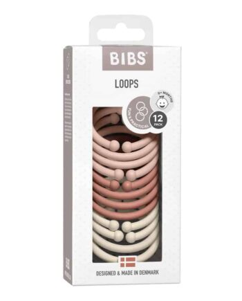 Bibs Loops Blush Woodchuck Ivory – Fantastisk Legetøj!