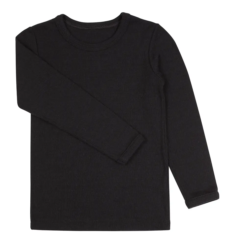 Bluse   Uld Sort 311 60