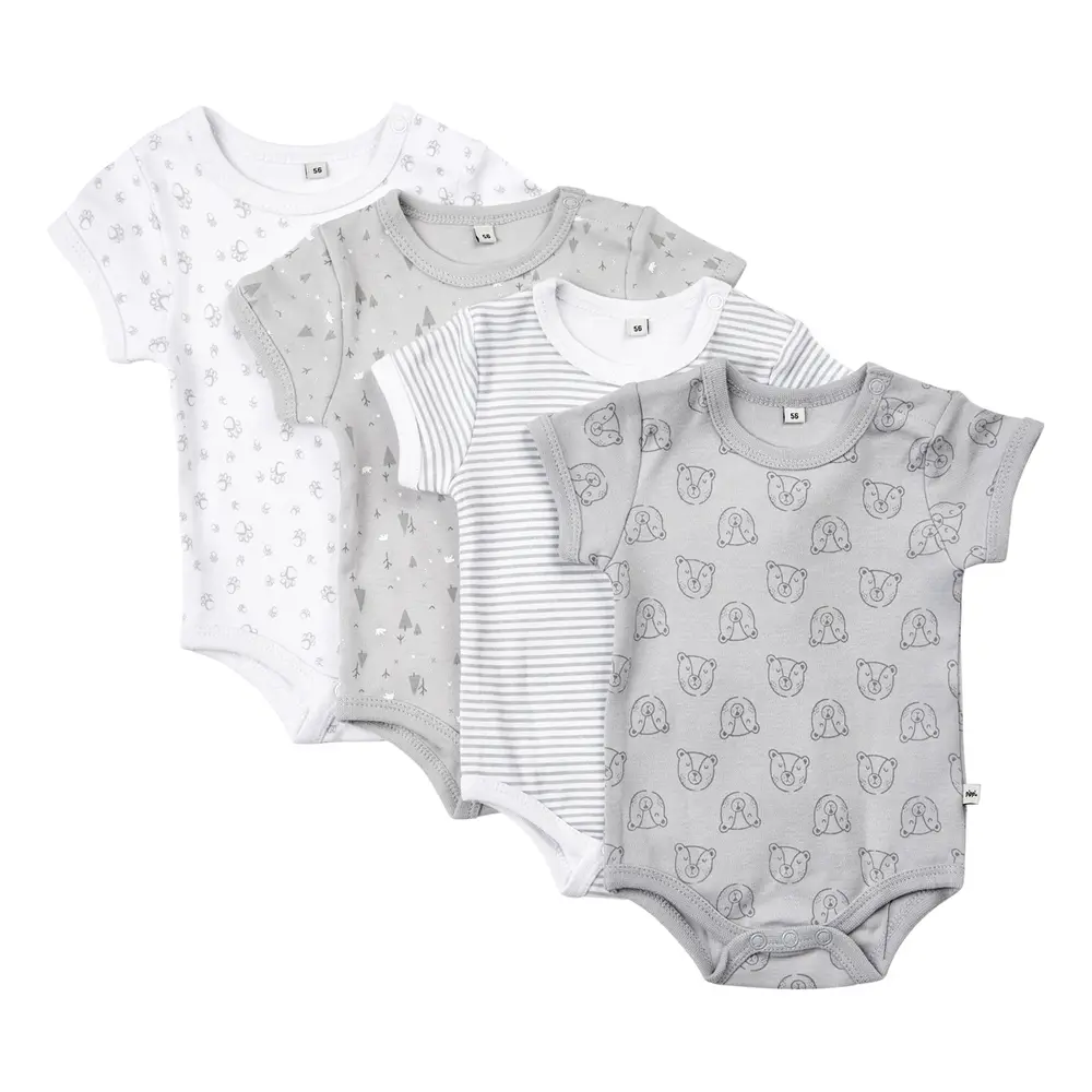 Kortærmet Body med Print - Pippi - Søde Design
