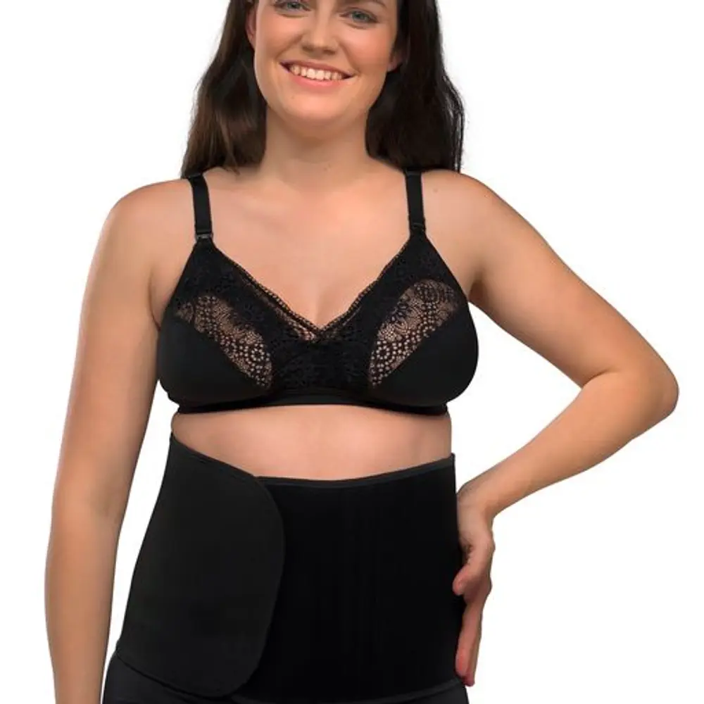 Belly Binder Sort - Støtte til nybagte mødre