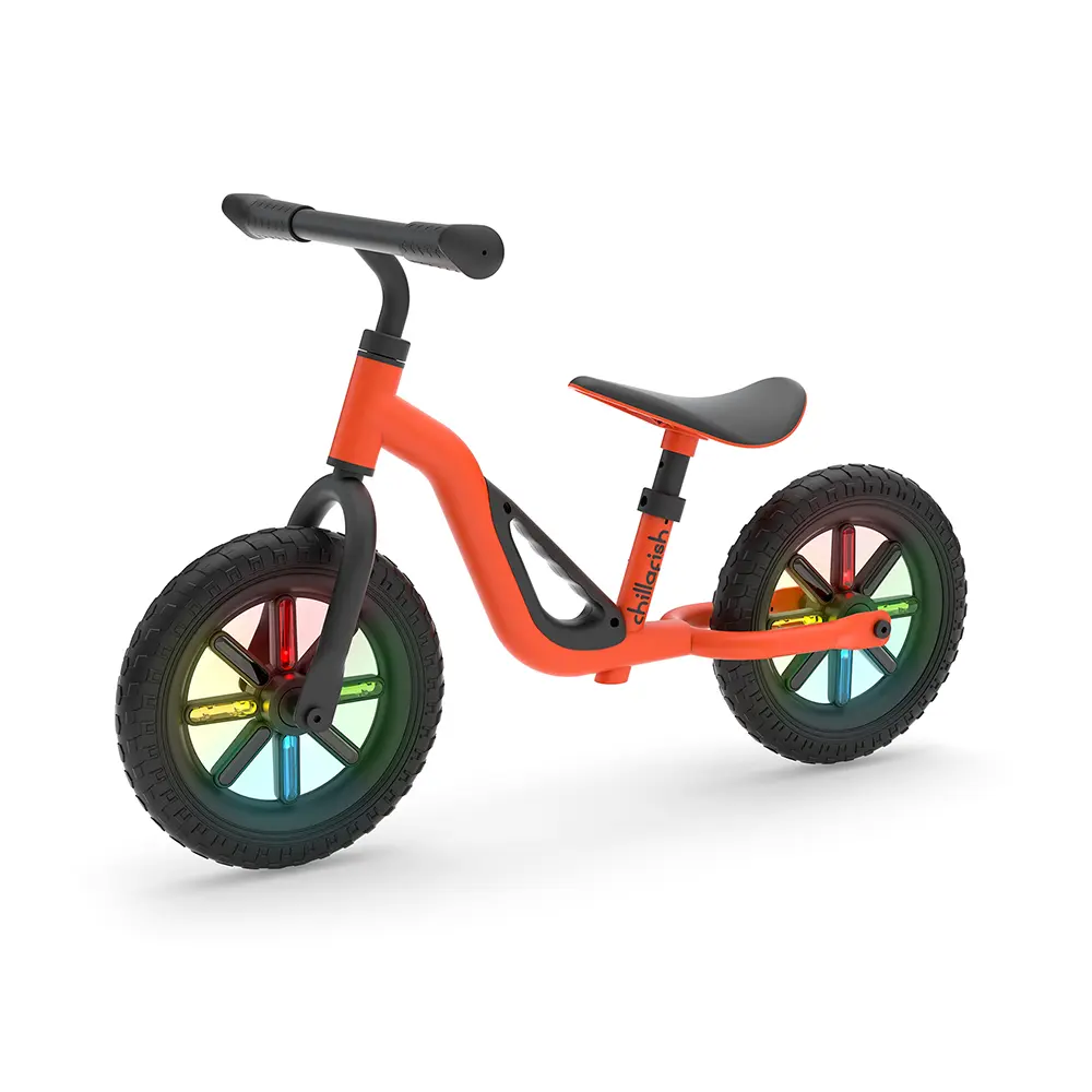 Charlie Glow Balancecykel – Lysende Hjul i Orange!