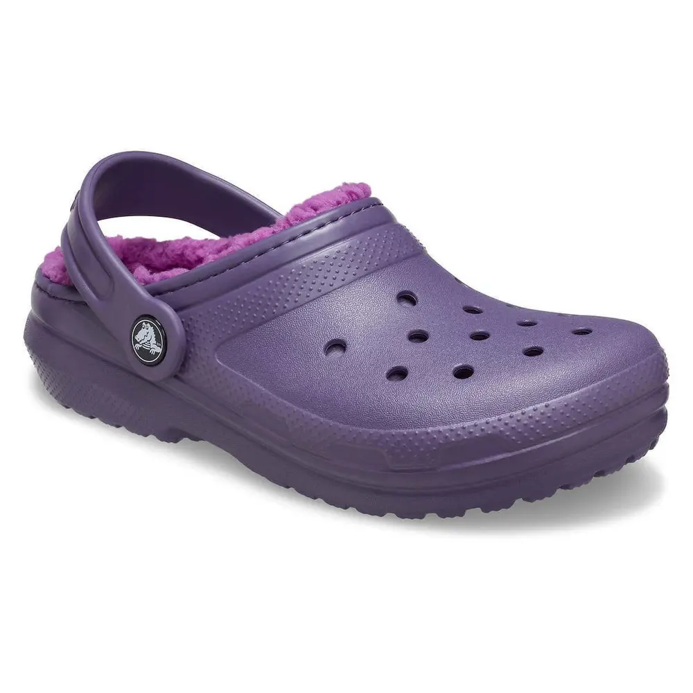 Klassiske Lined Clogs - Nightshade fra Crocs - Komfort til Børn
