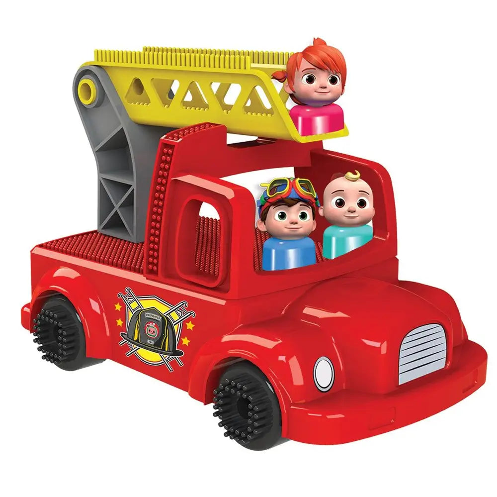 Cocomelon Funbricks Brandbil Byggesæt – Sjovt Legetøj!
