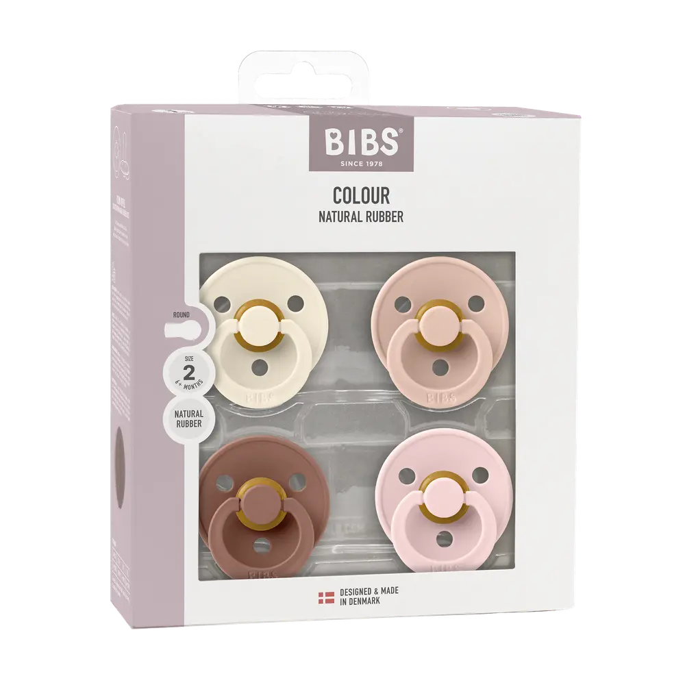 BIBS Colour Sut - Ivory Blush Woodchuck Blossom Tilbud!