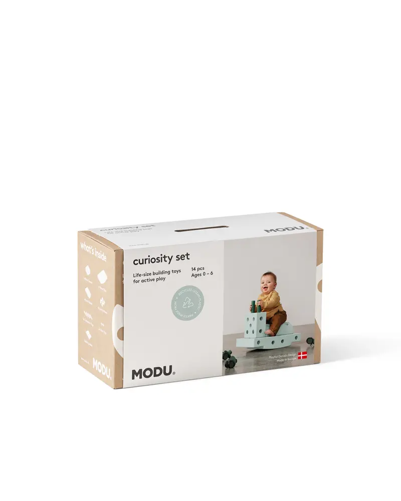 Curiosity Set Ocean Mint & Forest Green - Tumlemøbler til Leg