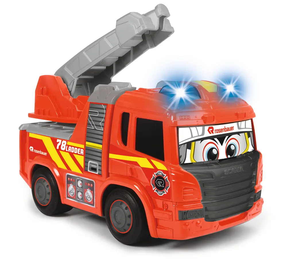 Scania Brandbil med Lys og Lyd fra Dickie Toys - Fantastisk Leg!