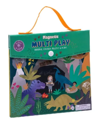 Dino Magnetisk Multi Play - Sjovt Aktivitetslegetøj!