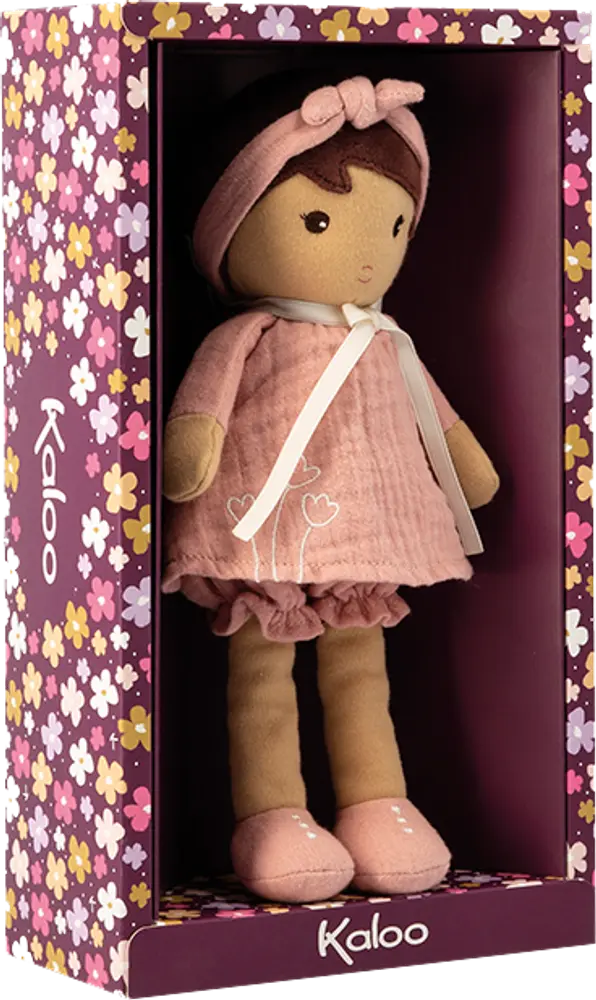 Dukke Amandine 25 cm - Blød og Charmerende Stofdukke