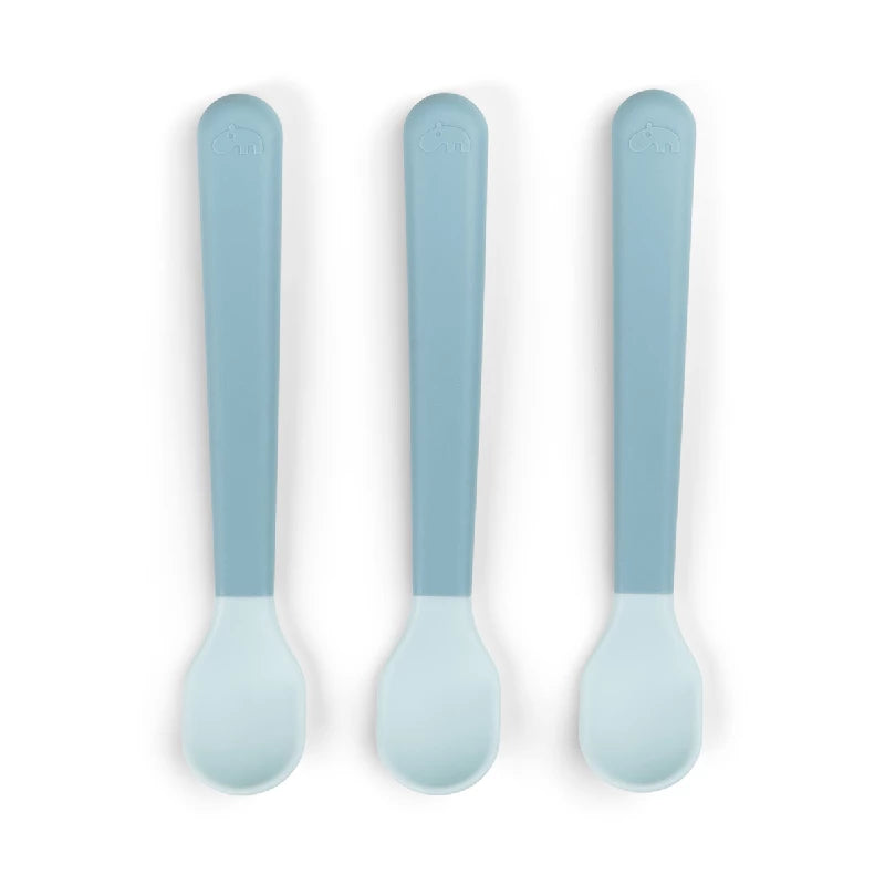 Done By Deer Easy Grip Babyske – 3-pak i Blå til Spisetid