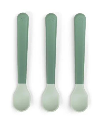 Done By Deer Easy Grip Babyske 3-pak – Grøn til Måltider