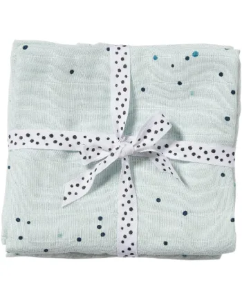 Done By Deer Stofbleer - Dreamy Dots i Blå - Fantastisk Tilbud!