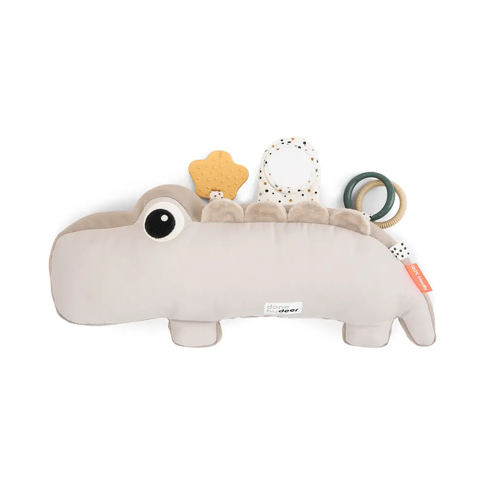 Tummy Time Aktivitetslegetøj - Croco Sand fra Done By Deer