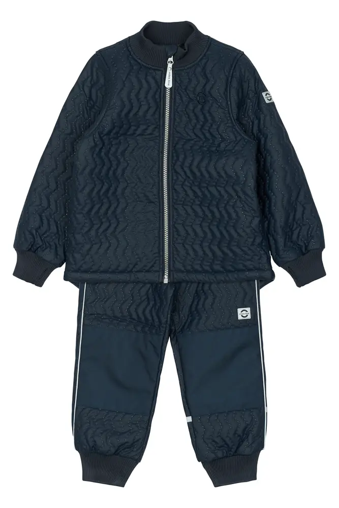 Duvet Fleece Sæt Blue Night 74 Cm
