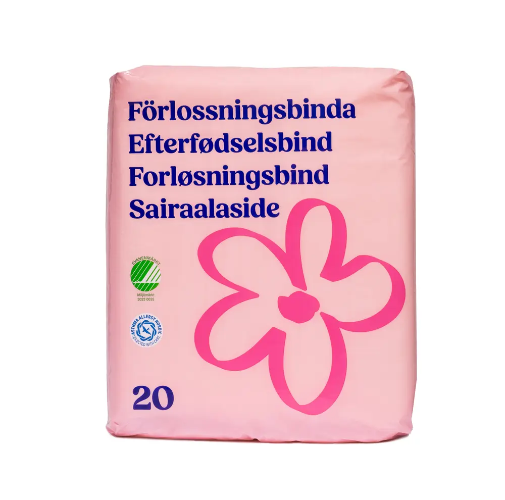 Efterfødselsbind 20 Stk - Pleje til Mor efter Fødsel