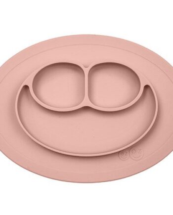 Ezpz Happy Mini Mat Dækkeserviet i Støvet Rosa - Tilbud!
