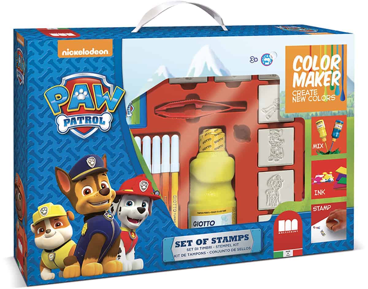 Farve- og Malesæt fra Paw Patrol til Dreng - Tilbud!