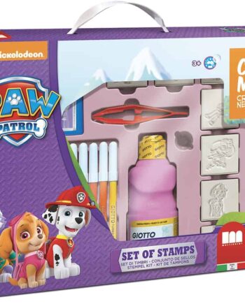 Farve- og malesæt fra Paw Patrol til kreative piger