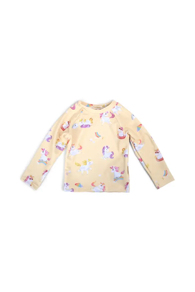 Filibabba Nor Uv Badebluse Yellow  -  år