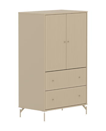 Flexa Saga Skab 129 5x75 5x45 Oat Riller Oat Ben Og Greb