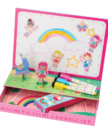 Floss   Rock Magnetisk Lege   Tegnesæt Rainbow Fairy