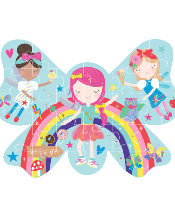 Floss   Rock Puslespil   Facon 30 Stk  Rainbow Fairy