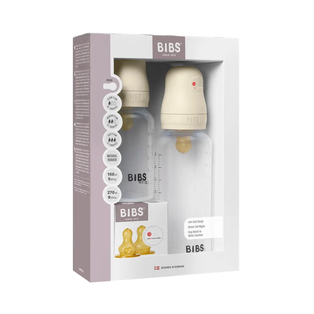 Bibs Vokse og Flyde Sutteflaskesæt - 150ml & 270ml