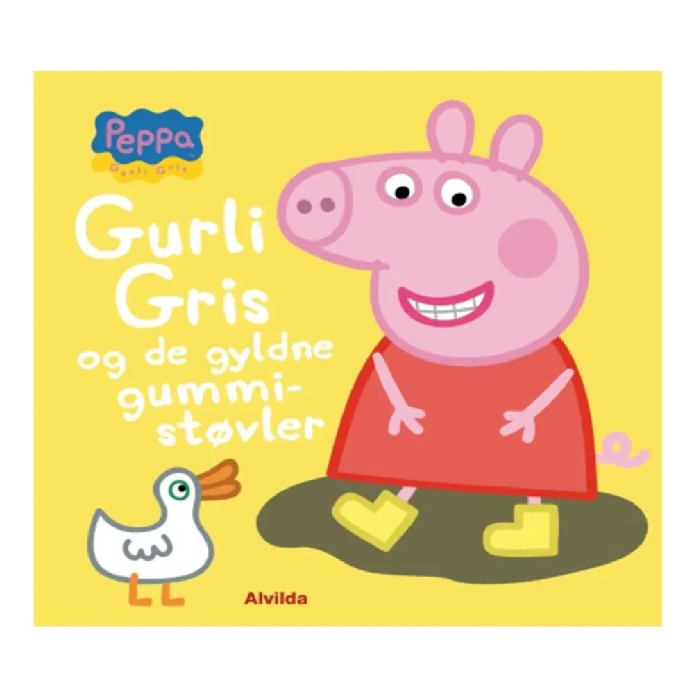 Gurli Gris og De Gyldne Gummistøvler – Børnebog Tilbud!