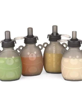 Haakaa Happii Bear Silikone Smoothieposer - 170 ml