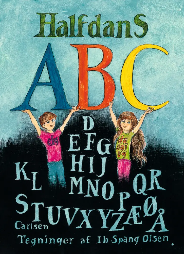 Halfdans ABC – Klassisk Børnebog til Læring af Alfabetet