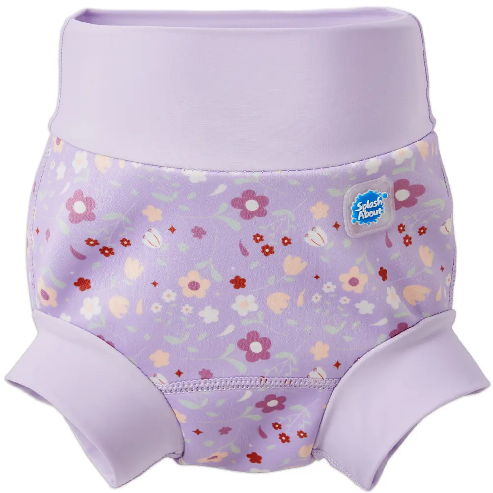 Happy Nappy Blebadebukser – Lilac Spring til 12-24 Mdr