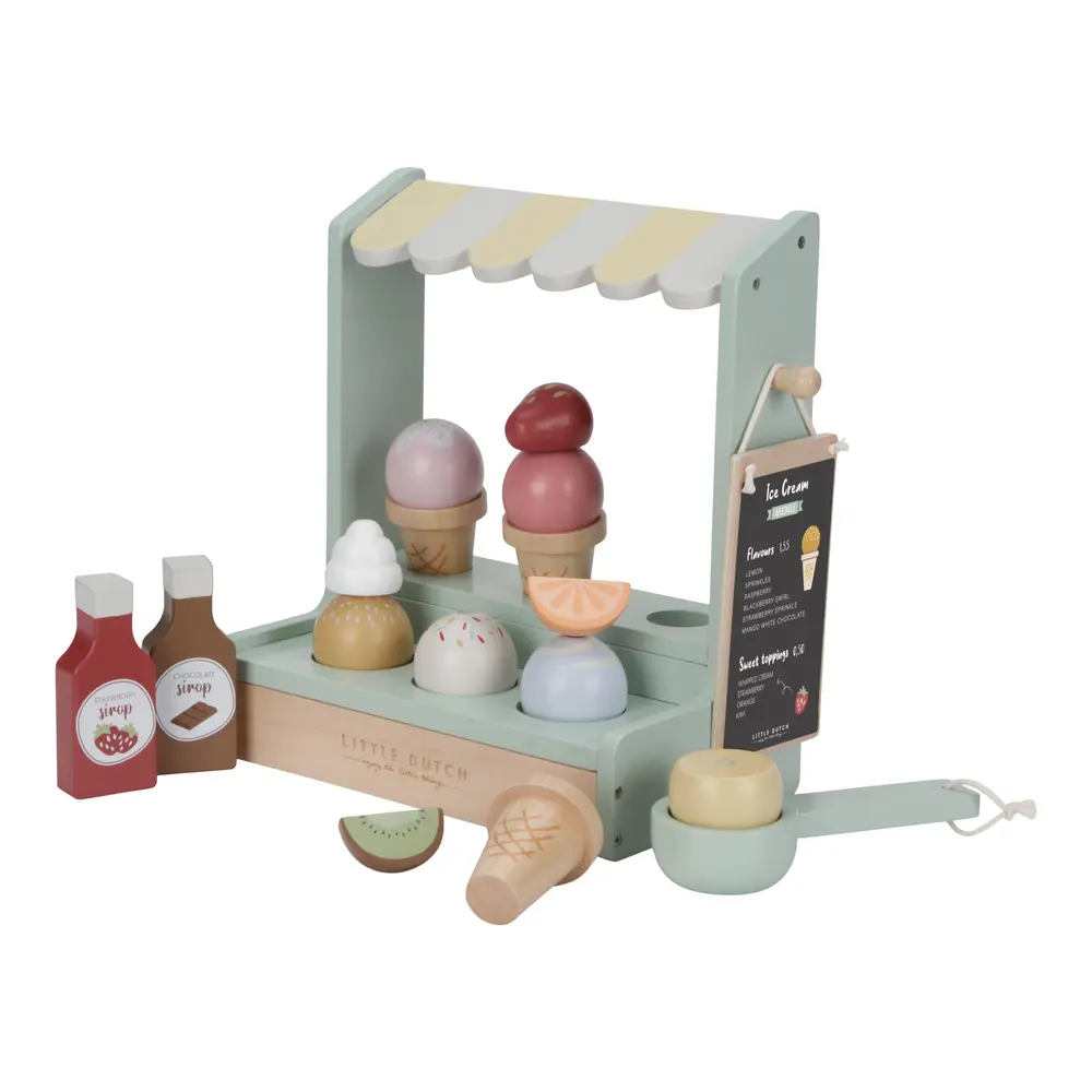 Isbutik fra Little Dutch - Leg med lækre is-smage!