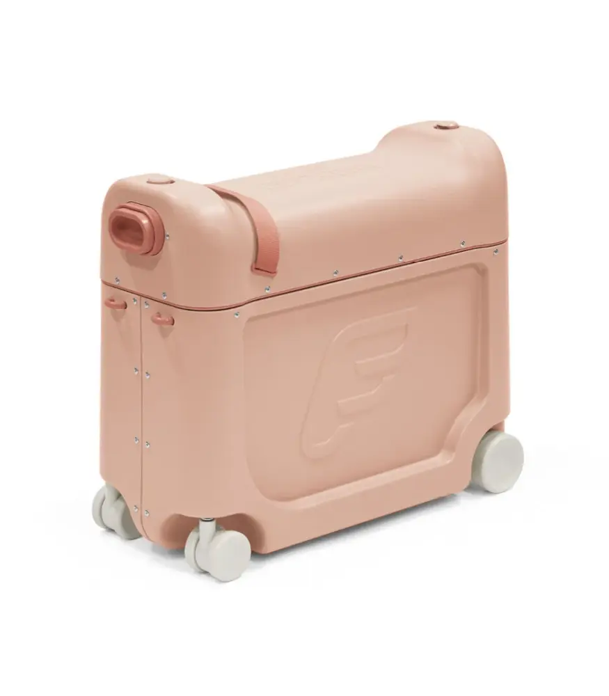 Jetkids Bedbox Kuffert i Koral Pink – Perfekt til Rejser
