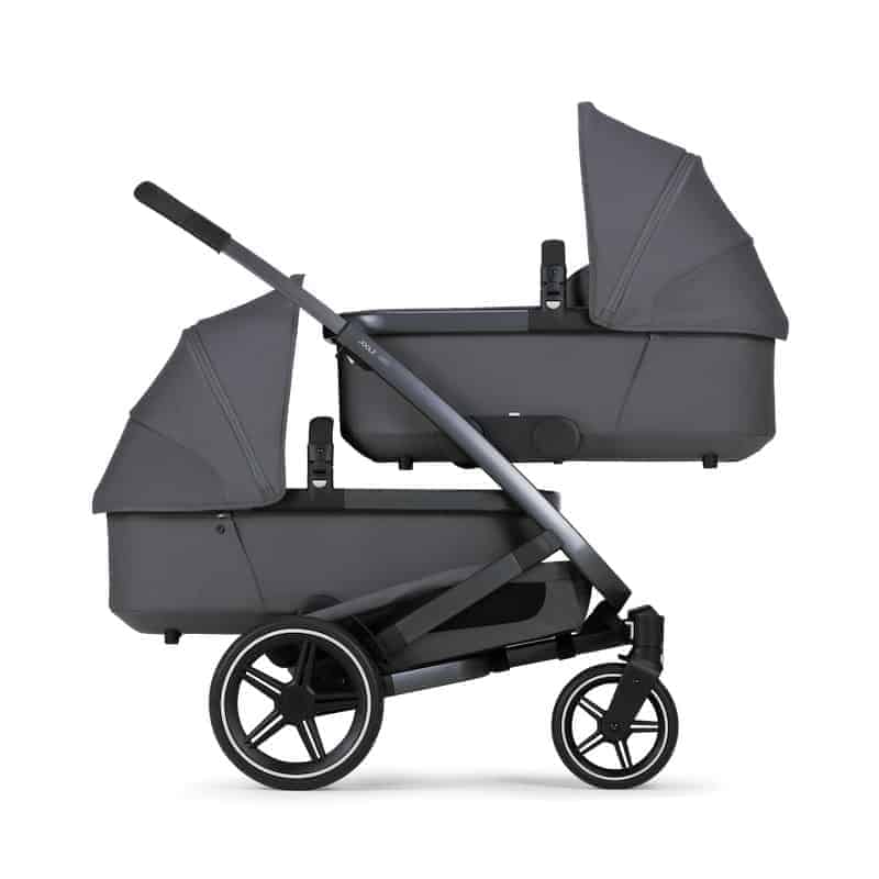 Joolz Geo3 Tvillingesæt - Pure Grey Tilbud!